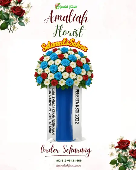 Standing Flowers Yayasan Perbawa Cilegon